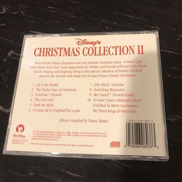 🎁 Disney’s Christmas Collection II Audio Music CD - Picture 5 of 5